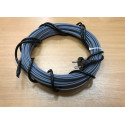 Греющий кабель для канализационных труб, септиков, дренажей, 40-50 мм диаметром, готовый комплект 7 м